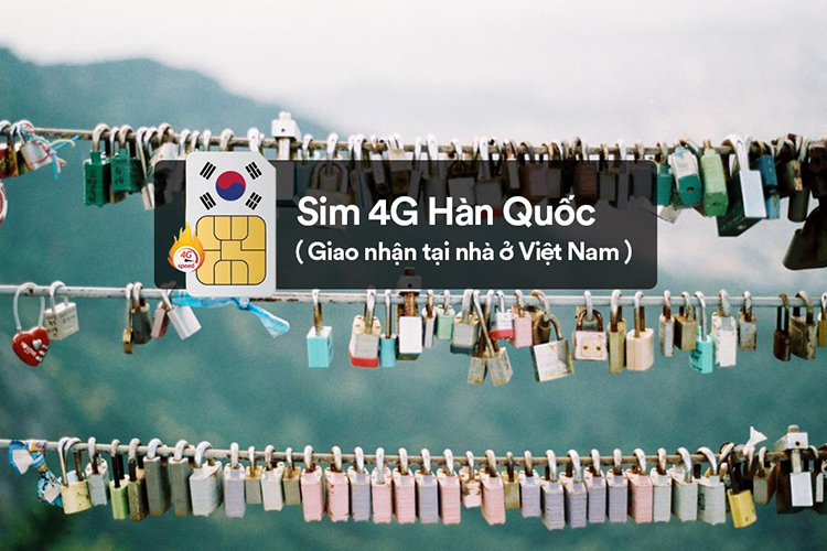 Sim 4G Hàn Quốc