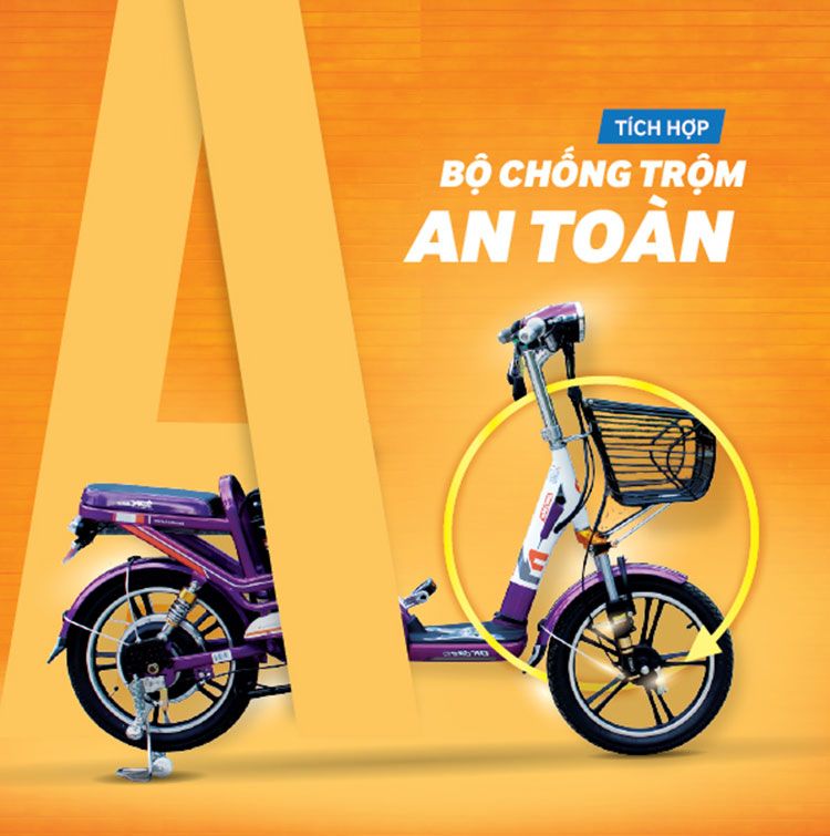 Xe Đạp Điện DK Bike 18A - Đỏ