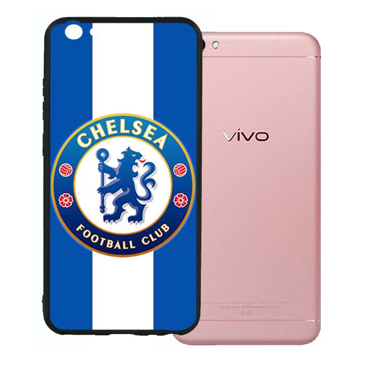 Ốp lưng viền TPU cao cấp cho Vivo V5 - Clb Chelsea 01