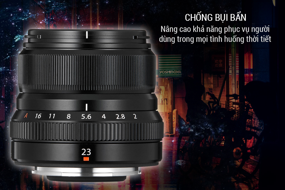 Lens Fujinon Fujifilm F2 R WR XF23mm