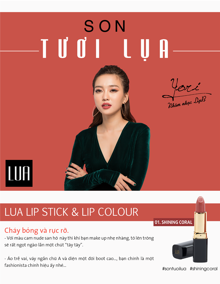 Son Tươi Lụa Korea