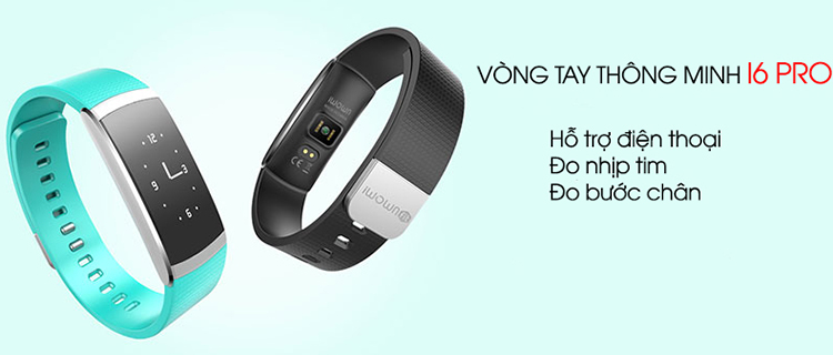 Vòng Đeo Tay Thông Minh Iwown I6 Pro  - Hàng Chính Hãng - Đen