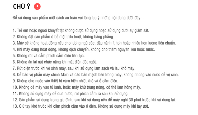 Máy Làm Sữa Đậu Nành Lock&Lock EDJJ-500 (1.5L) - Bạc