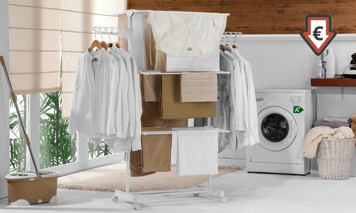 Giàn phơi đồ, giàn phơi quần áo 6 cánh Hàn Quốc