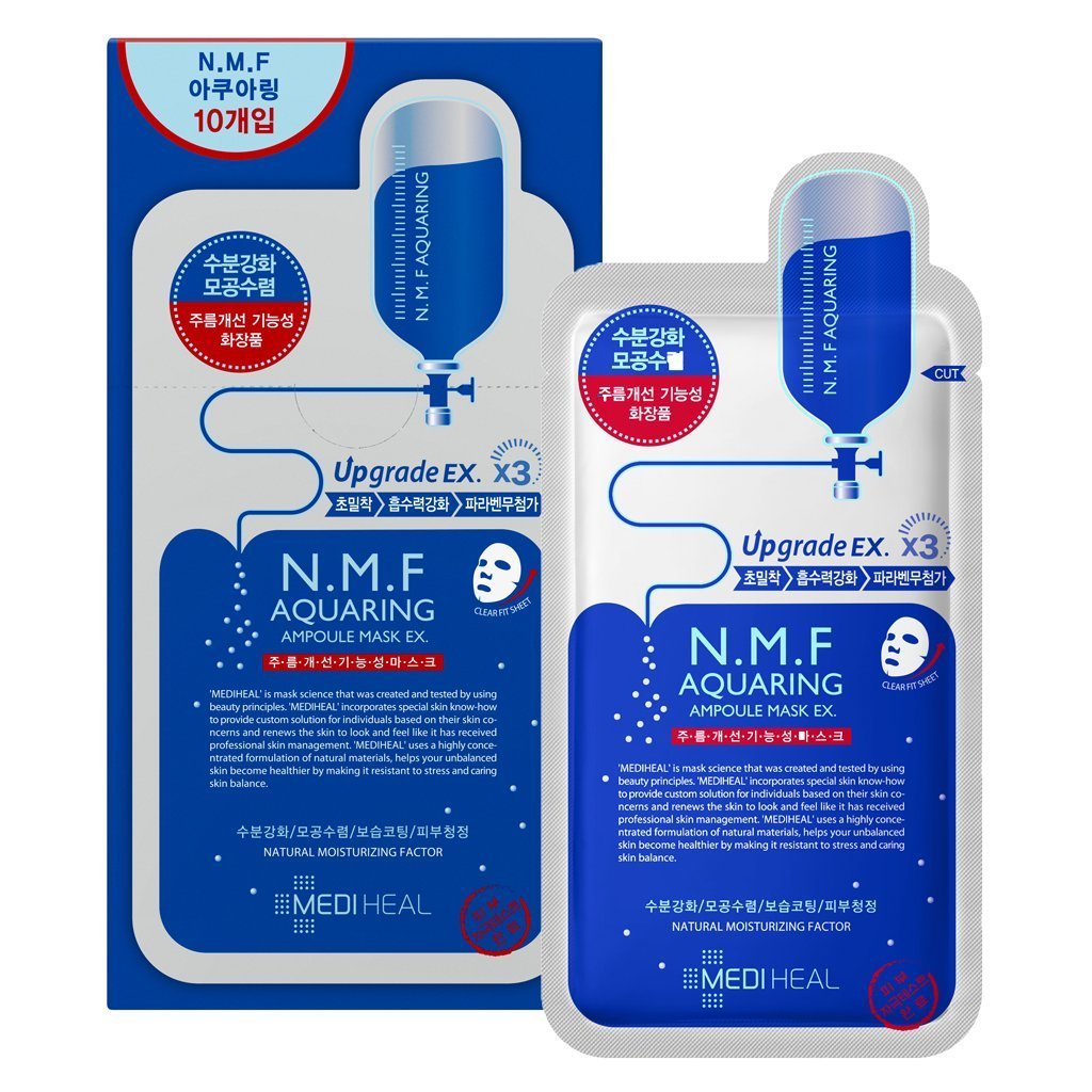 Mặt nạ cấp dưỡng ẩm cho da Mediheal N.M.F Aquaring Ampoule Mask Ex 25ml