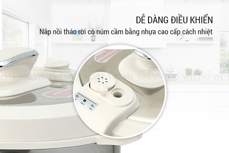 Nồi Áp Suất Điện Aqua APC-50D (5 lít)