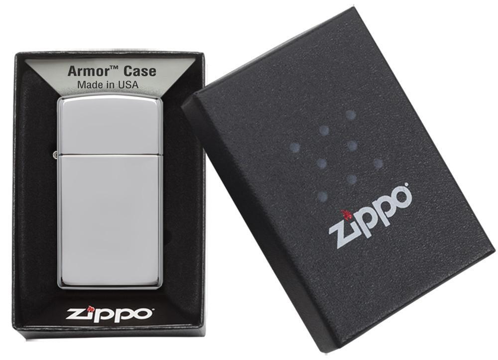 Zippo Slim Armor High Polished Chrome-4