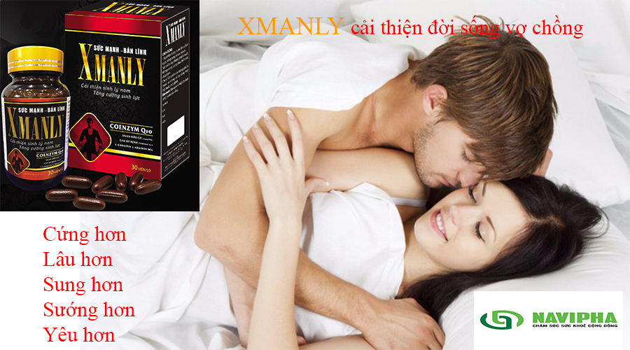Xmanly tăng testosteron, sinh lực cho nam