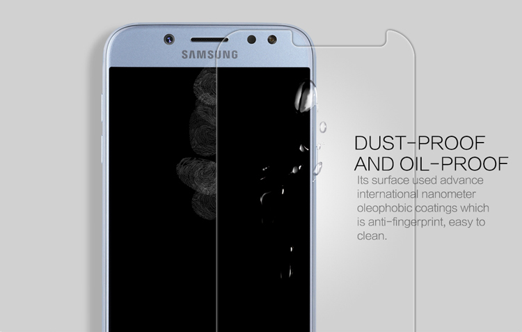 Miếng Dán Cường Lực Samsung Galaxy J7 Pro Độ Cứng 9H Nillkin - Hàng Chính Hãng