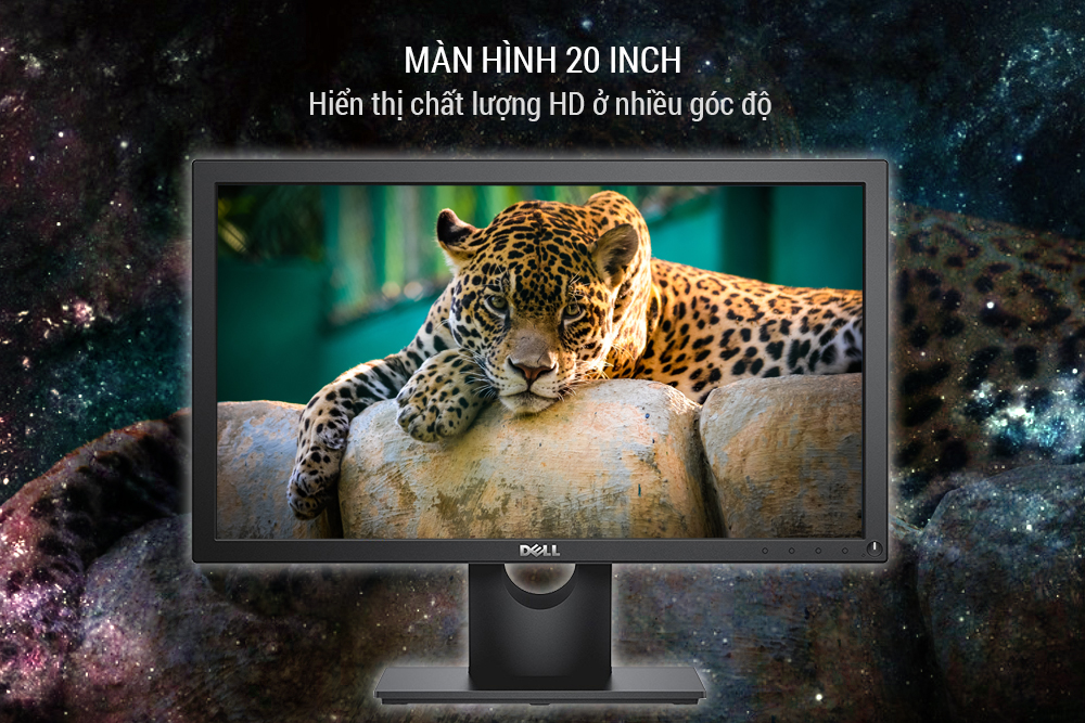 Màn Hình Dell E2016H 20inch HD 5ms 60Hz TN - Hàng Chính Hãng