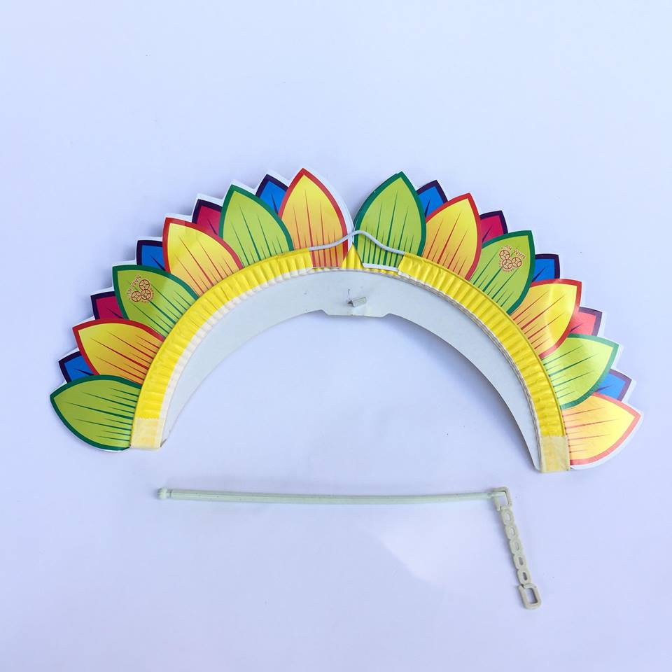 Đèn lồng trung thu bằng giấy cỡ to- Hình hoa 