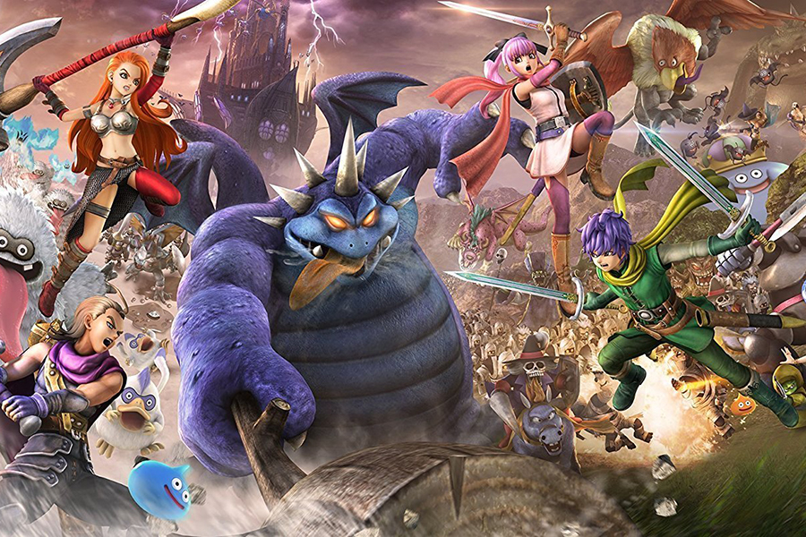 Đĩa Game PlayStation PS4 Sony Dragon Quest Heroes II Hệ Asia