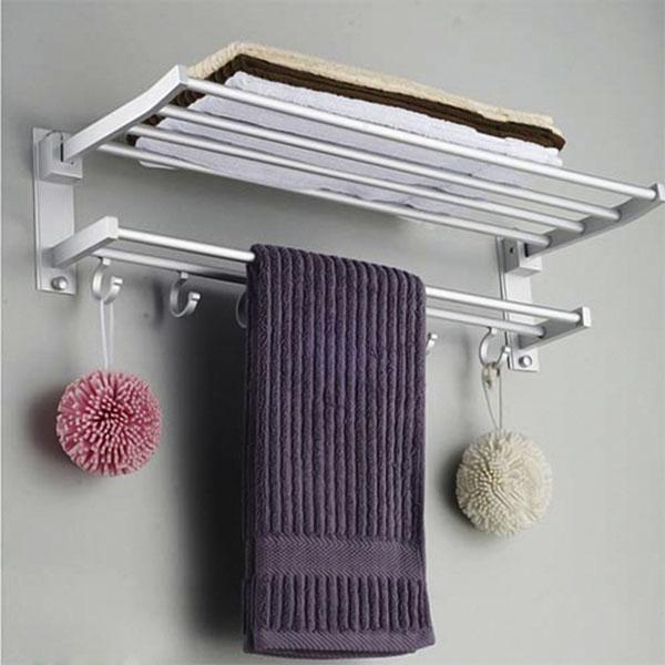 Giá treo khăn tắm 2 tầng đa năng