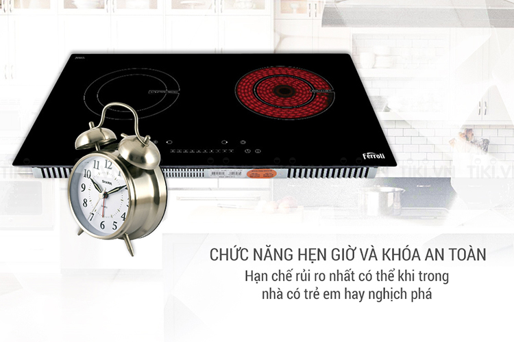 Bếp Điện Từ - Hồng Ngoại Ferroli IC4200BN