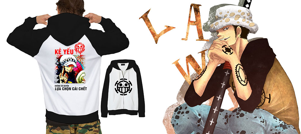Áo Khoác Law One Piece Và Logo