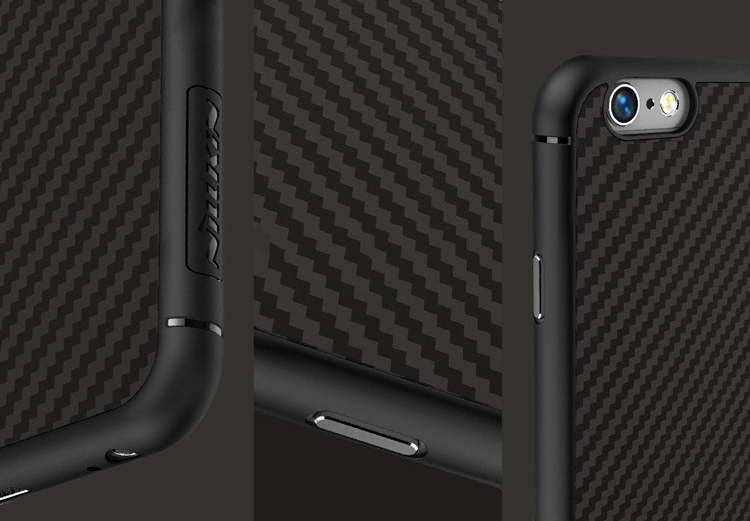 Ốp Lưng Sợi Carbon Nillkin Cho iPhone 6 Plus / 6S Plus - Hàng Chính Hãng