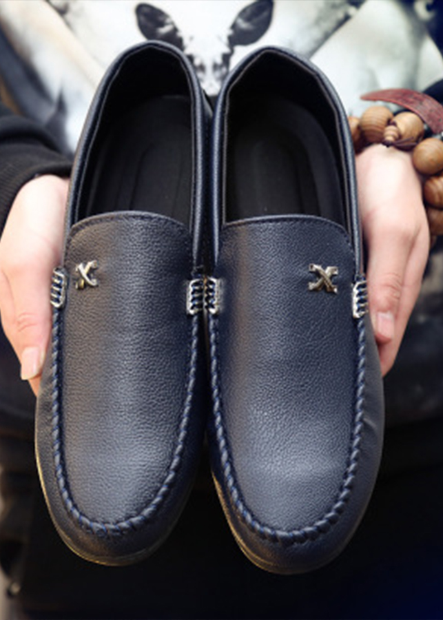 giày lười da nam glk117