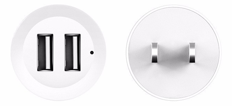 Adapter Sạc Nhanh 2 Cổng 5V-2.4A Hoco C14 - Hàng Chính Hãng