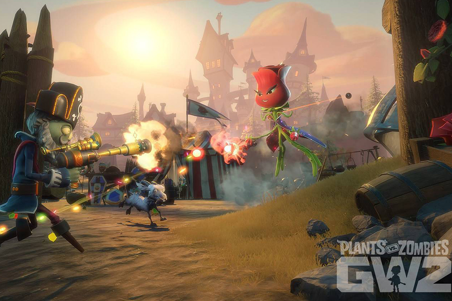 Đĩa Game PlayStation PS4 Sony Plants vs. Zombies Garden Warfare 2 Hệ US