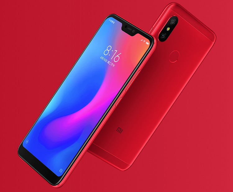 Bộ Điện Thoại Xiaomi Redmi 6 Pro (32GB/3GB) + Dán Cường Lực 5D Full Màn + Ốp Lưng - Hàng Nhập Khẩu