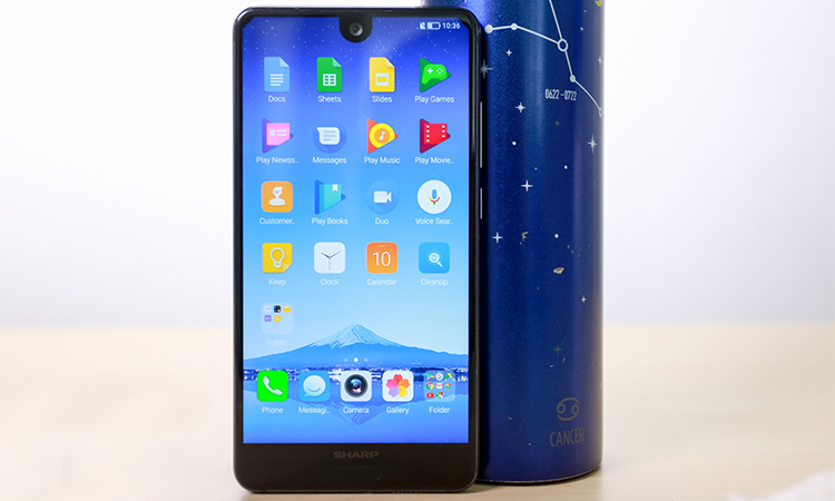 Điện Thoại Sharp AQUOS S2 - Hàng Chính Hãng - Xanh