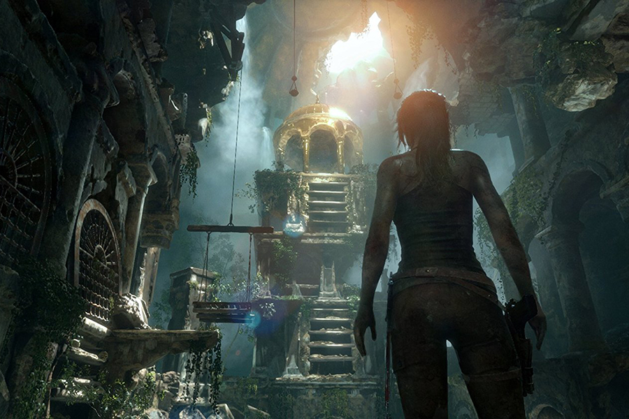 Đĩa Game PlayStation PS4 Sony Rise Of The Tomb Raider Hệ US