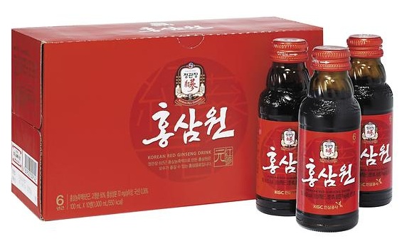 Nước Uống Tăng Lực Hồng Sâm KRG Won (100ml / Chai)