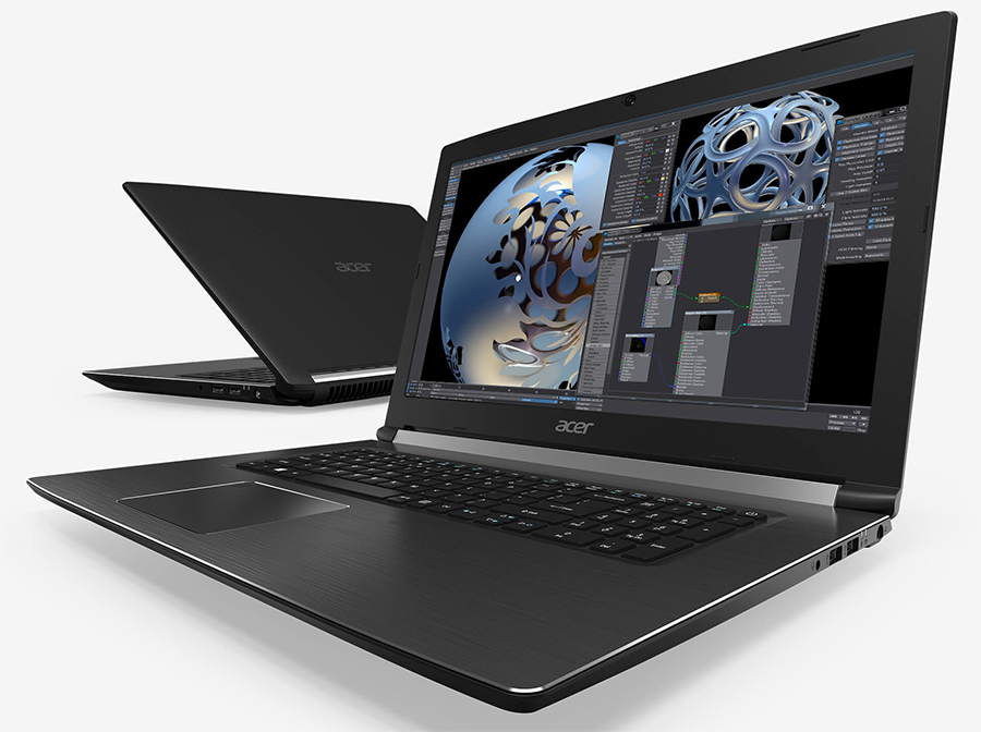 Laptop Acer Aspire 7 A715-71G-52WP NX.GP8SV.005 Core i5-7300HQ/Free Dos (15.6 inch) - Black - Hàng Chính Hãng