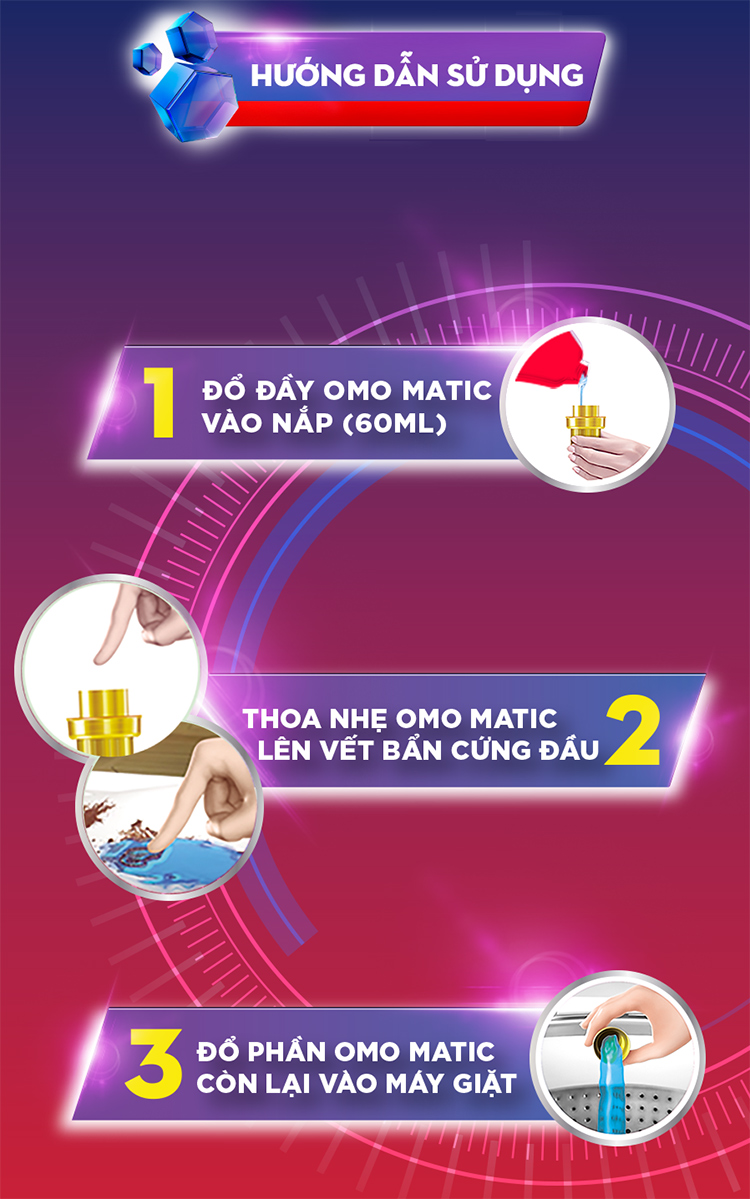 Nước Giặt  OMO Cho Máy Giặt Cửa Trên 21122475 (2.7kg) 