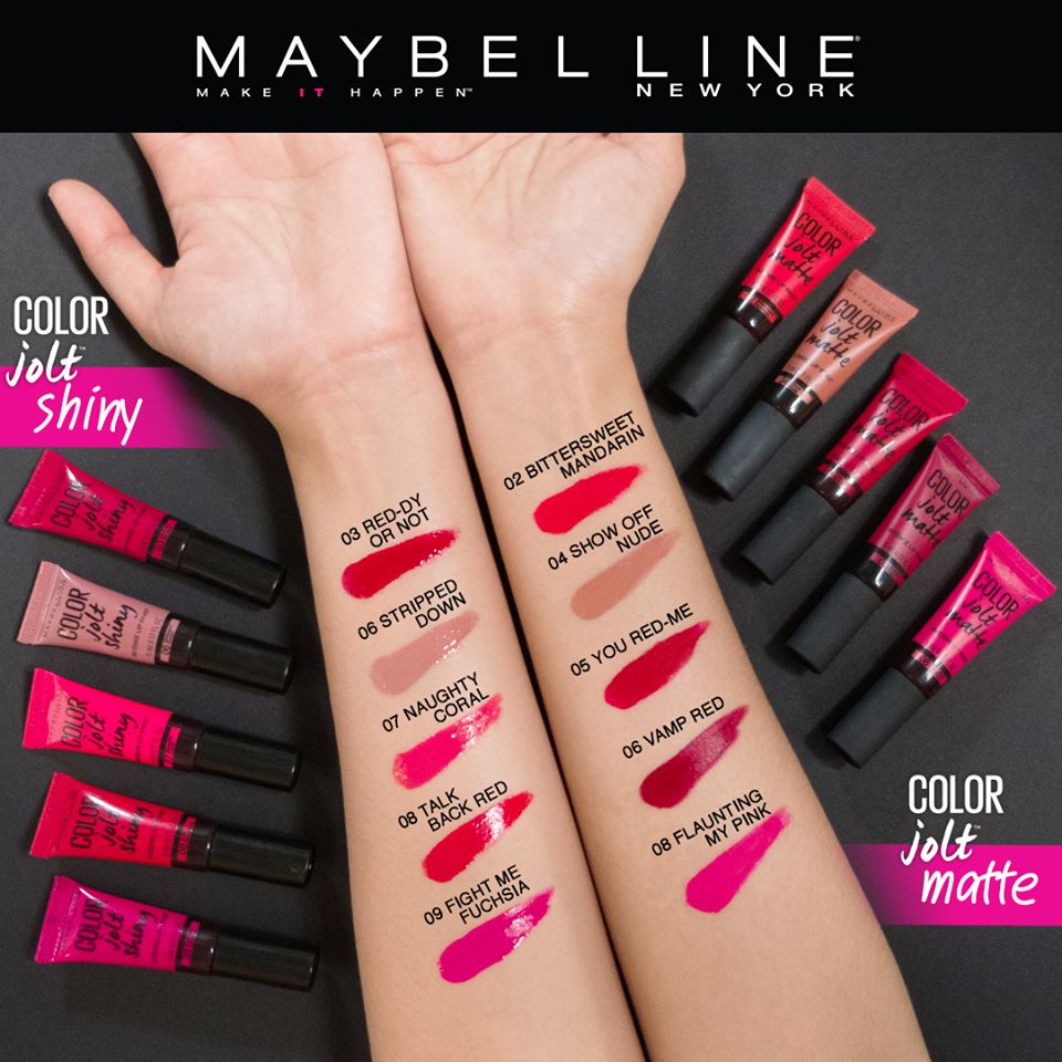 Bộ 5 Son Color Maybelline Jolt