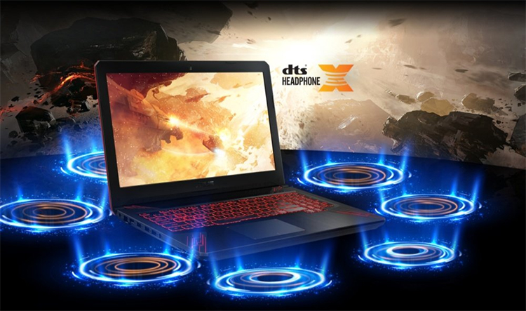 Laptop Asus TUF Gaming FX504GD-E4177T Core i5-8300H/Win10 (15.6 inch) - Đen - Hàng Chính Hãng