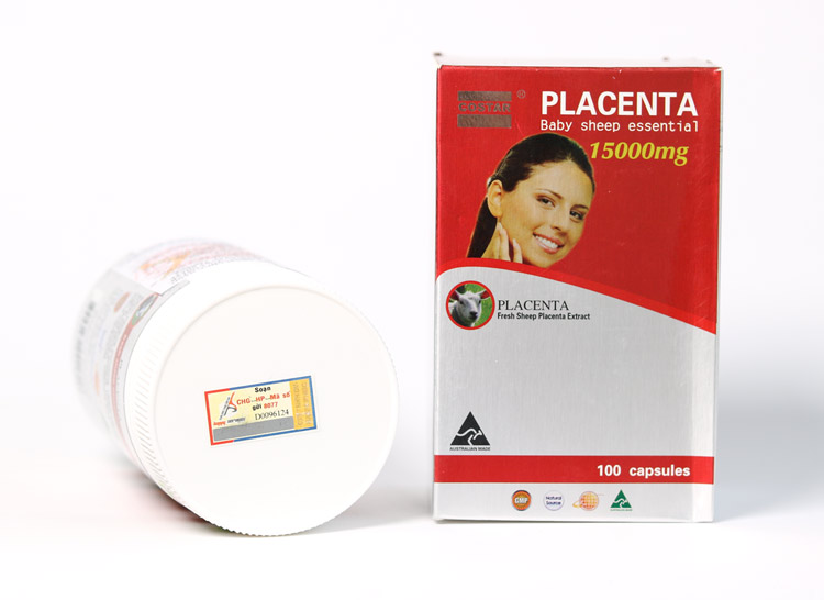 Viên nhau thai cừu Costar Sheep Placenta 15000mg (100 viên)