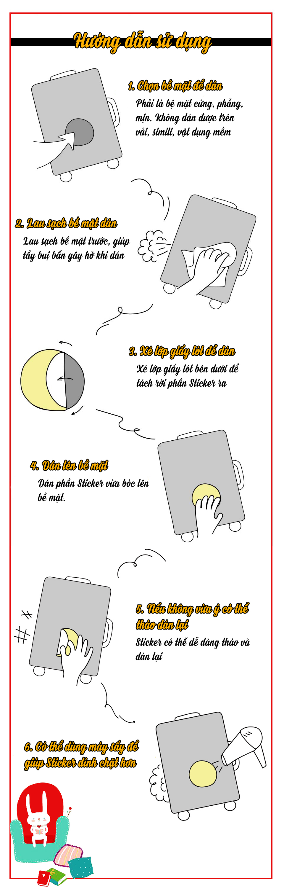 Bộ 100 Sticker Trắng Đen Dán Xe Máy - Mũ Bảo Hiểm