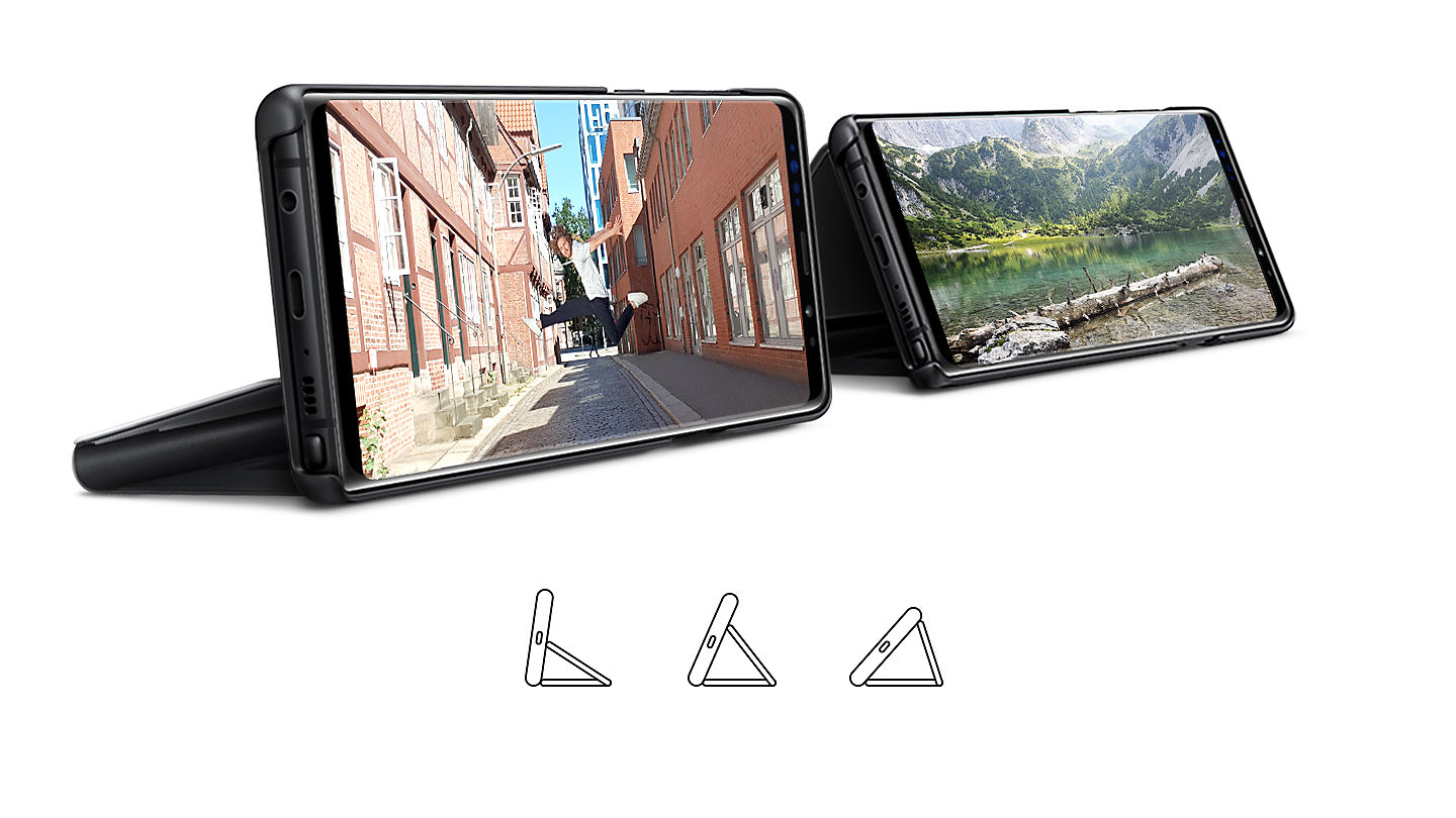 Bao Clear View Standing Cho Samsung Galaxy Note 9 (Màu Ngẫu Nhiên) - Hàng Chính Hãng