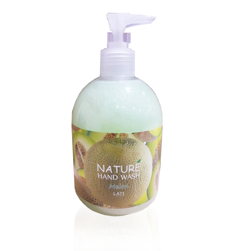 Combo 2 chai nước rửa tay thiên nhiên Lamcosmé (500ml) Hương Hoa Dưa lưới, diệt khuẩn hơn 99%. Tặng Gel rửa tay khô 3K