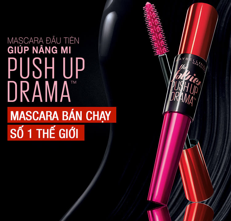 Mascara Nâng Mi Maybelline Pushup Drama (9.7ml)