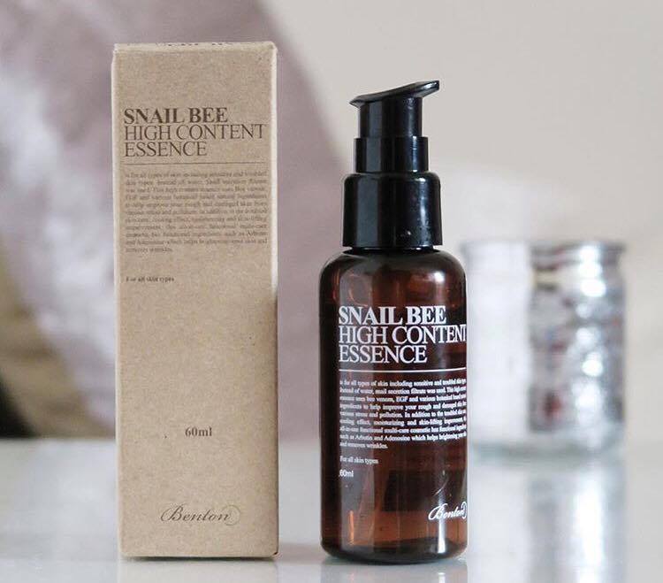 Tinh chất dưỡng da trị mụn Benton Snail Bee High Content Essence 60ml
