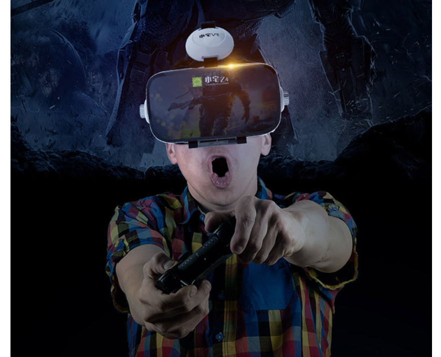 Kính Thực Tế Ảo Xiaozhai Z4 Hỗ Trợ Âm Thanh Hình Ảnh Cho Game 3D - Trắng