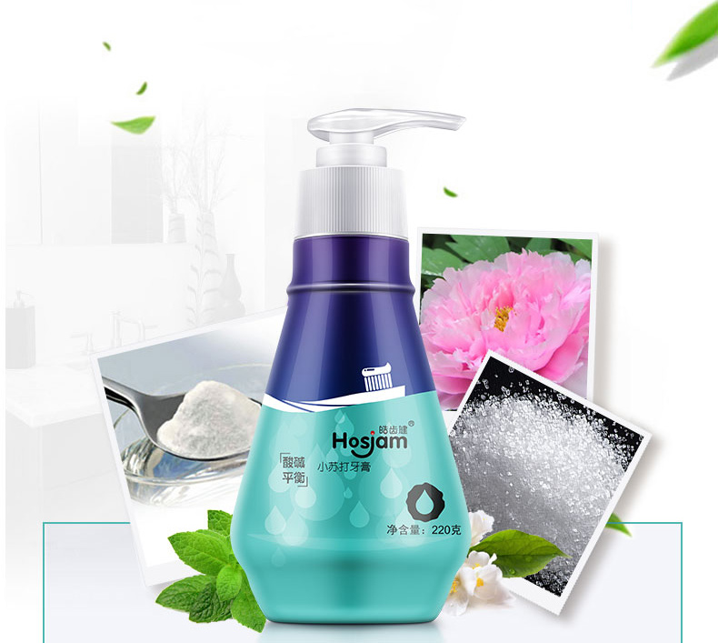 Bình Đựng Kem Đánh Răng Bạc Hà Hosjam (220g)