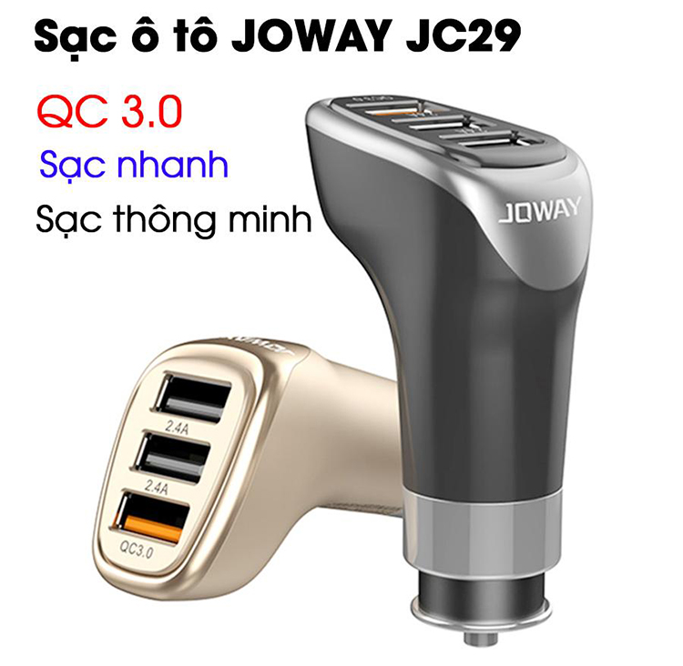 Sạc Xe Hơi Joway JC29 – Hàng Chính Hãng