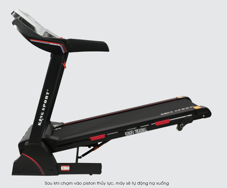 Máy Chạy Bộ Kingsport Kungfu Đơn Năng (Trắng)