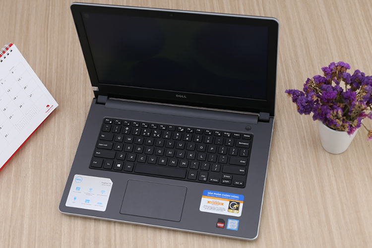 Laptop Dell Inspiron N5468 K5CDP11 Core i5-7200U/Win10 (14.1 inch) - Silver - Hàng Chính Hãng