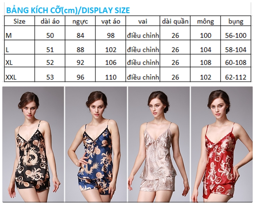 Bồ đồ ngủ nữ phi bóng ZOBEE BN 6102
