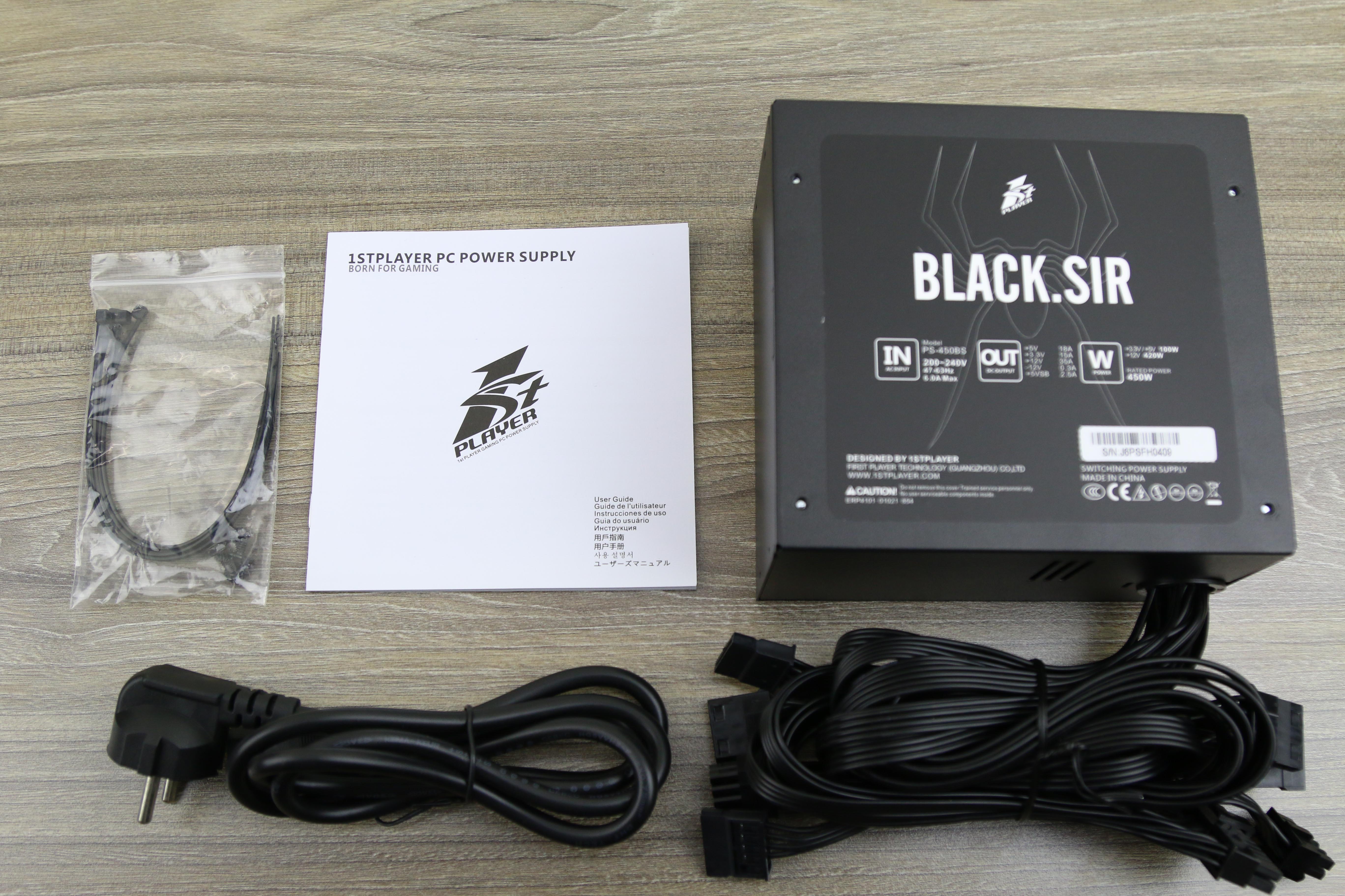 Nguồn Máy Tính 1Stplayer PS-450BS - Hàng Chính Hãng