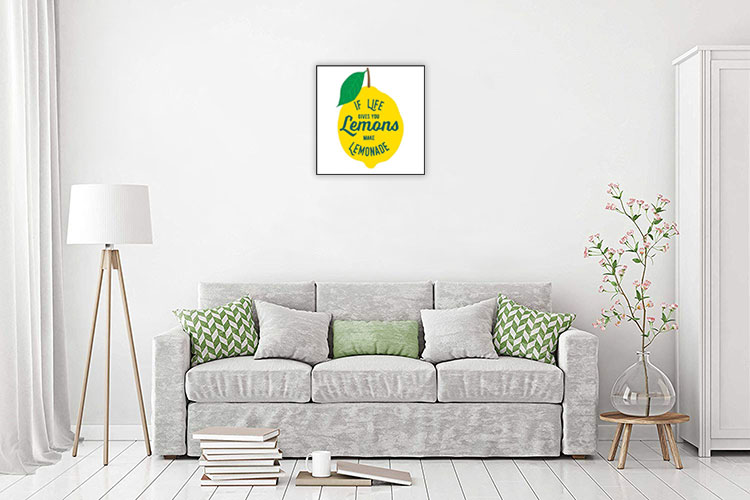 Tranh Trang Trí If Life Gives You Lemons