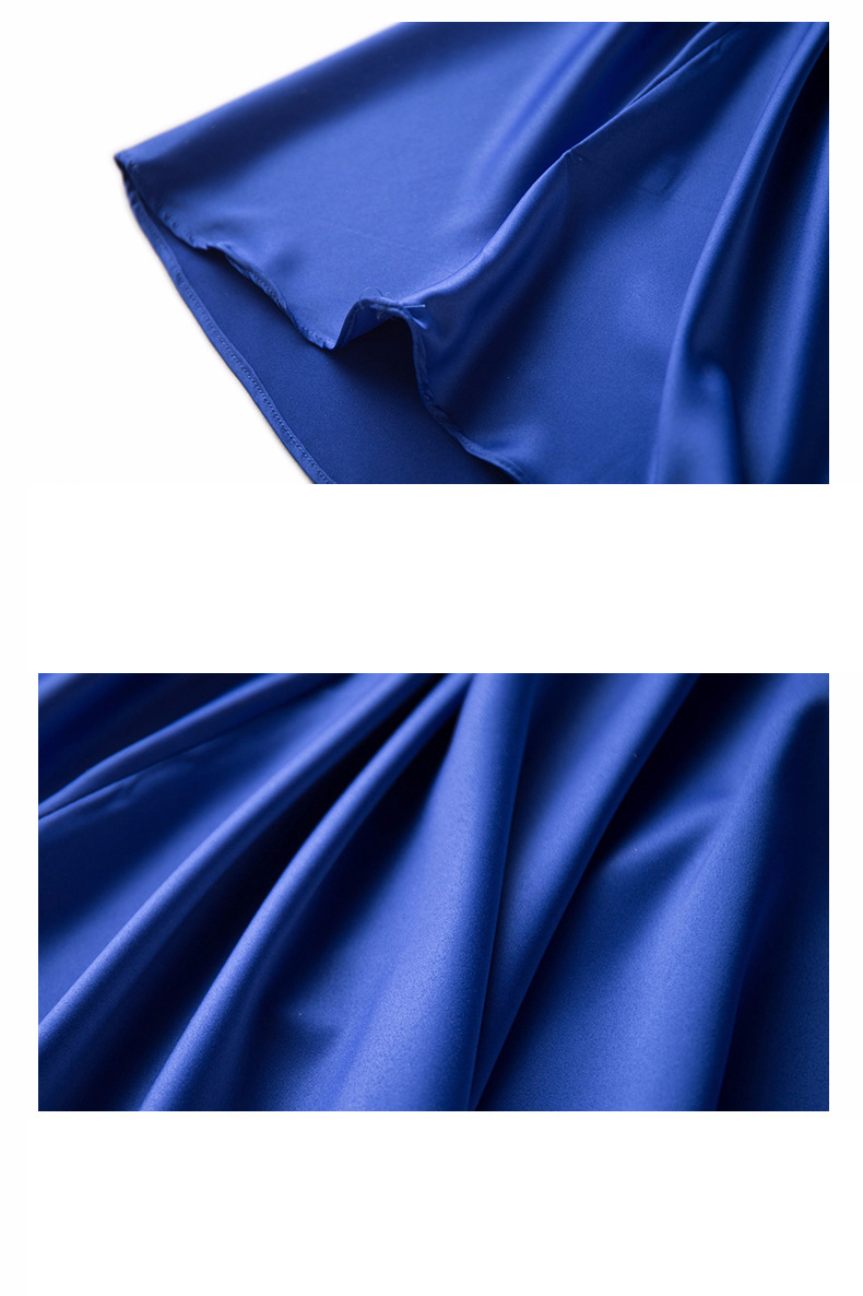 Đầm (Váy) ngủ nữ 2 dây lụa bóng ren ngực cao cấp quyến rũ JS-SX111