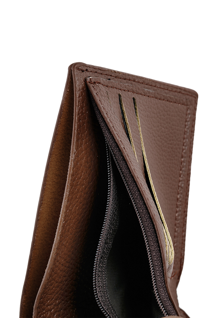 Ví Nam Da PU Ronal Cao Cấp (12 x 10 cm) - Da Bò