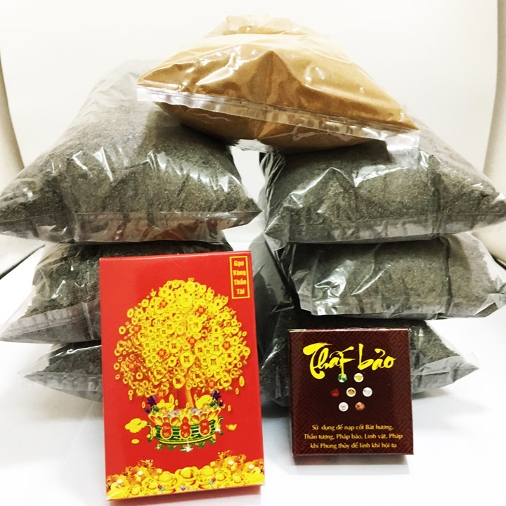 Bộ cốt bốc bát hương gia tiên, ban thờ thần tài đầy đủ (bát hương 8,10,12 cm)