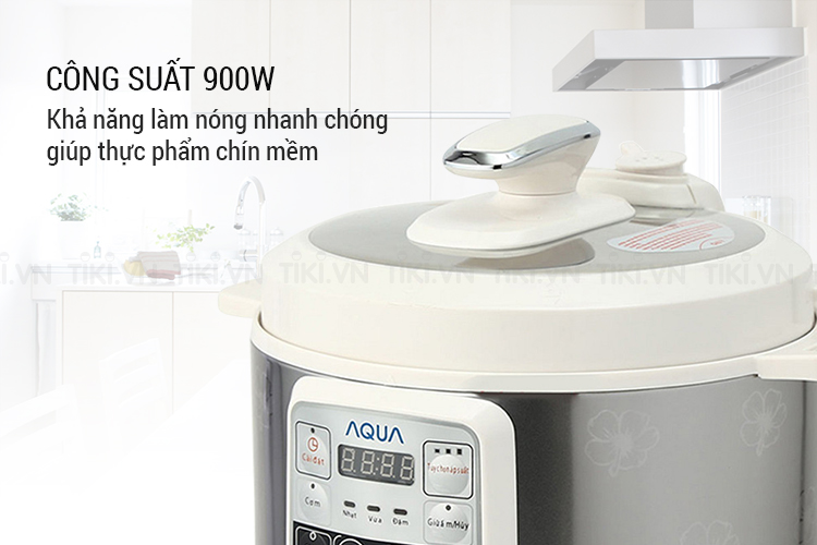 Nồi Áp Suất Điện Aqua APC-50D (5 lít)
