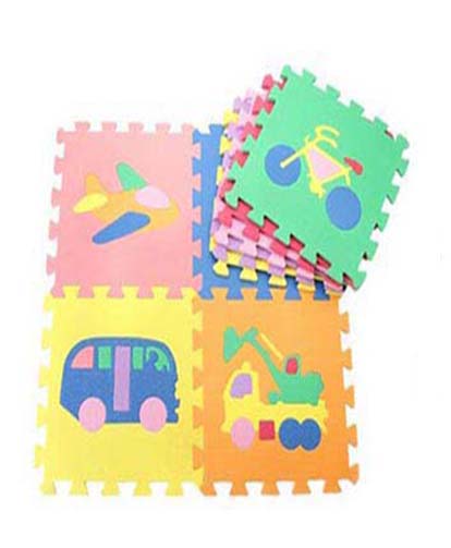 Xếp hình xốp phương tiện giao thông 30*30*1cm (9 miếng)